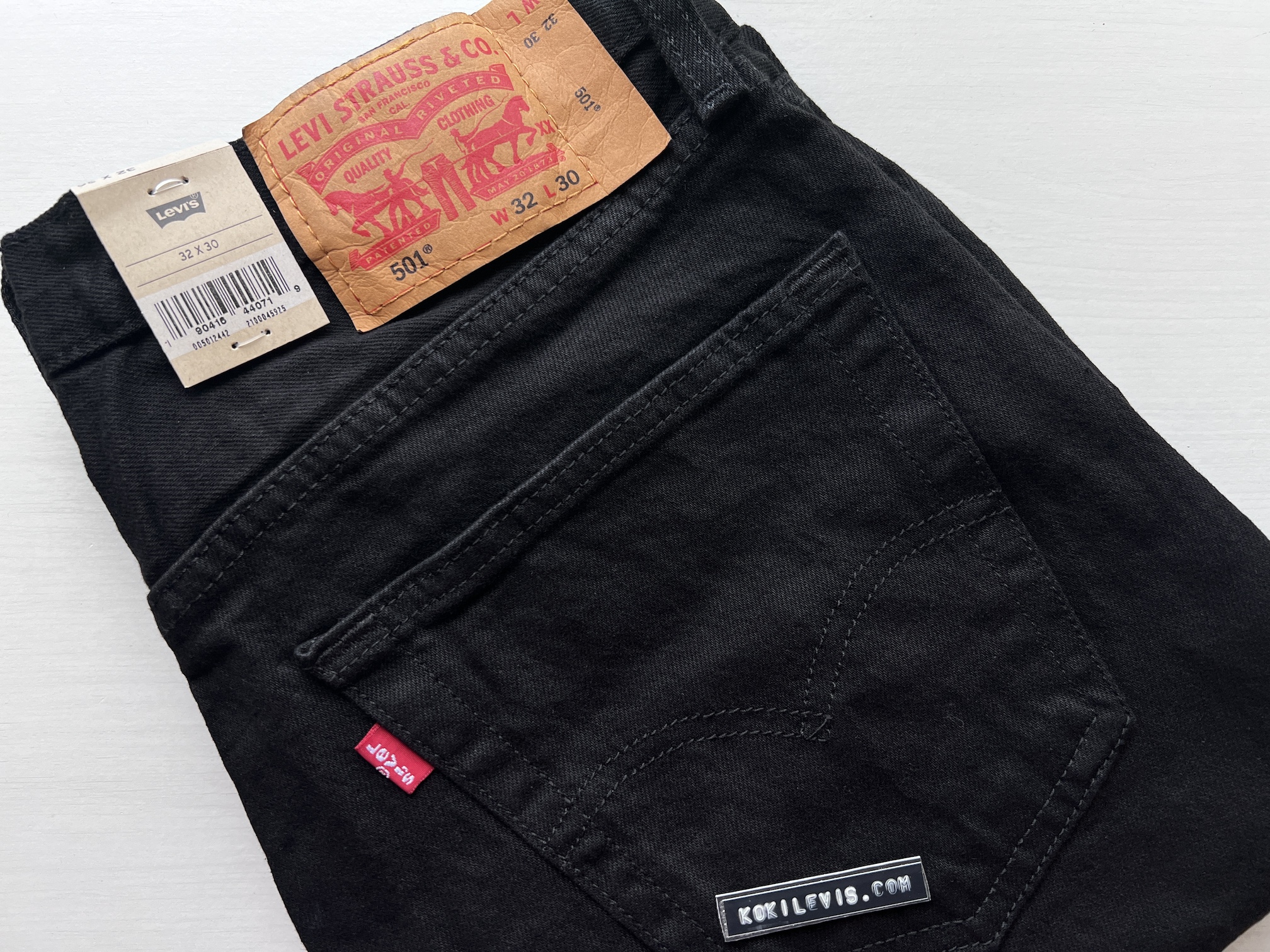 501 SuperBlack ผ้ายืด