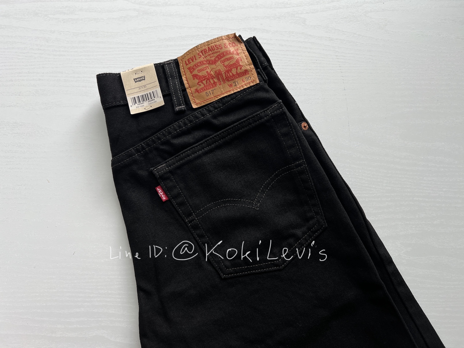 Levi's 517 Boot Cut SuperBlack