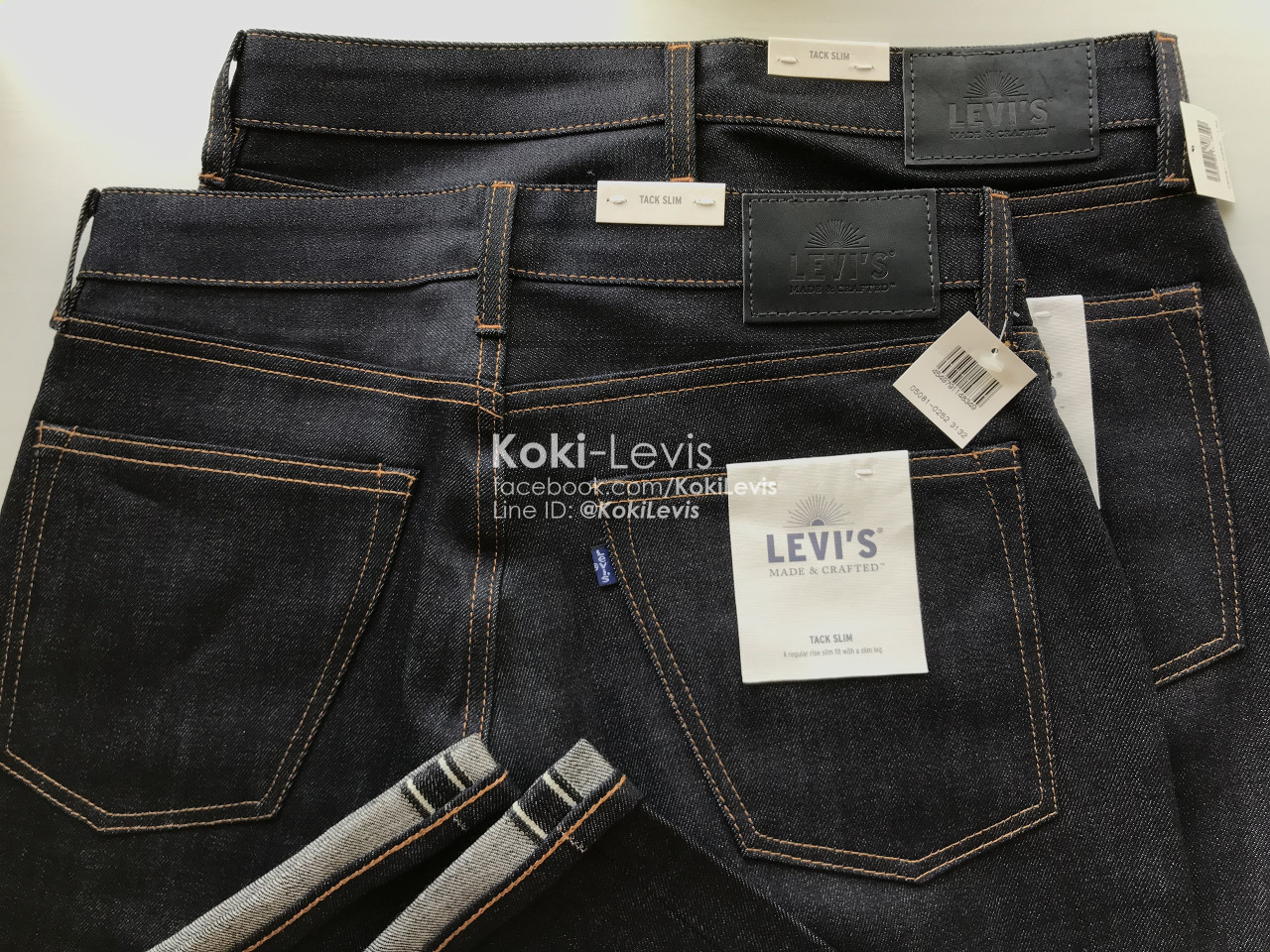 LMC Tack Slim ผ้าริม Japan Raw Denim