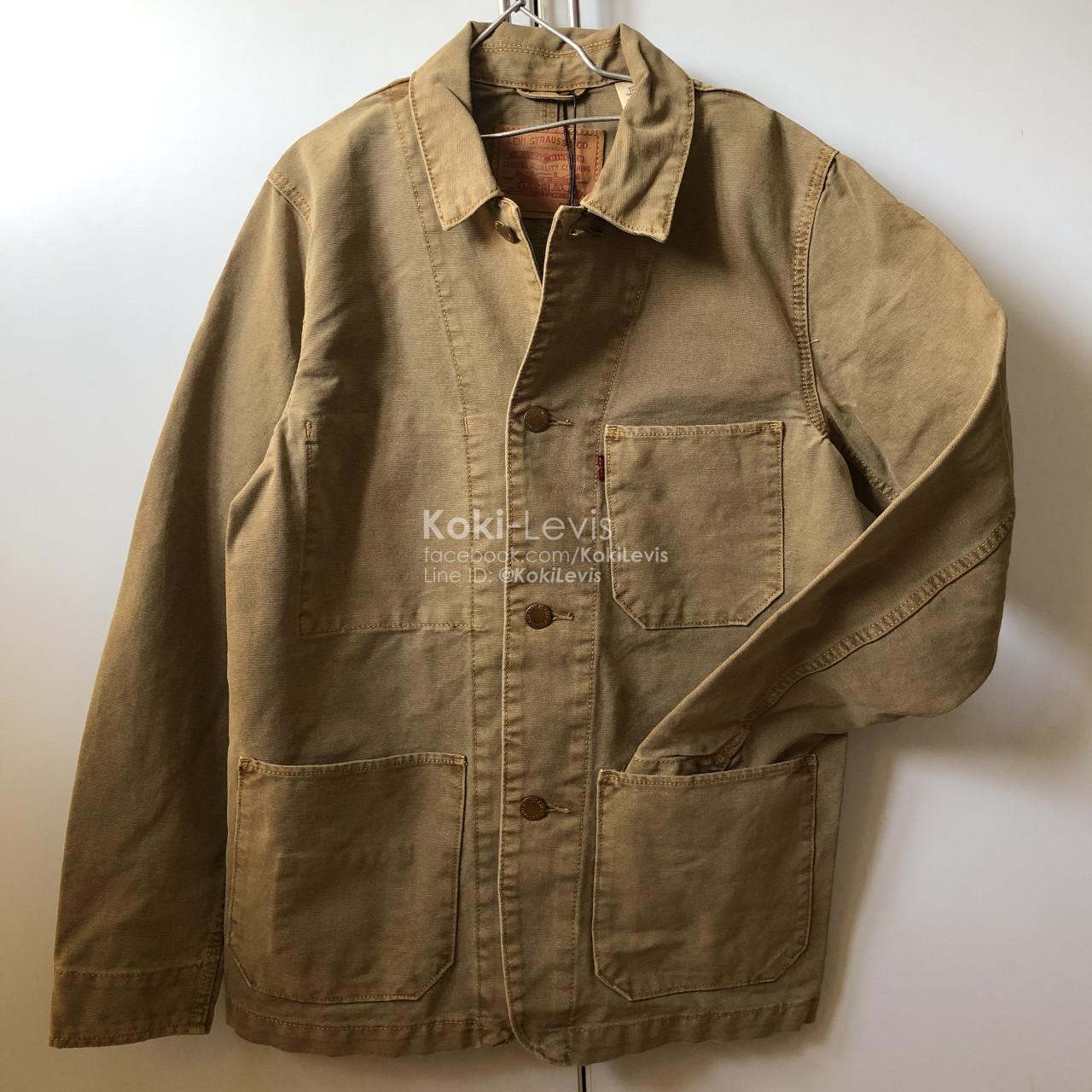 เสื้อโค้ท Levi's Engineer Coat สีกากี