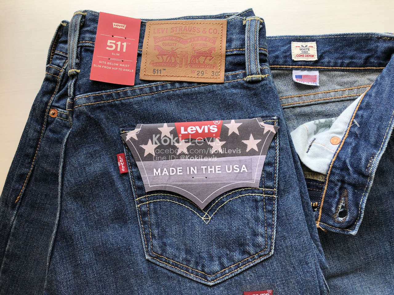 Levi's 511 Made in USA