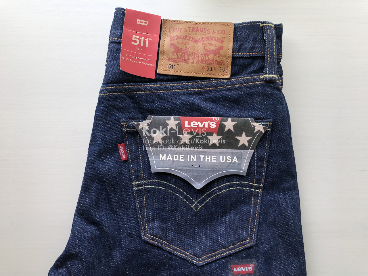 511 Rinse - Made in USA - White Oak
