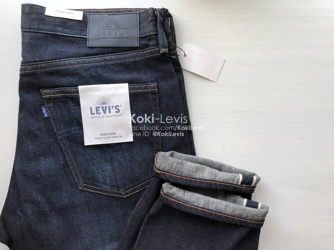 levis made and crafted studio taper