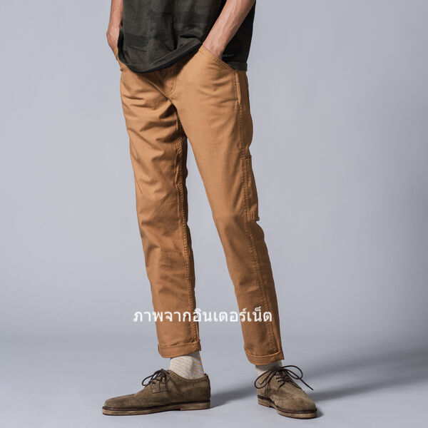 กางเกงผ้า Utility Pants ขาลอย