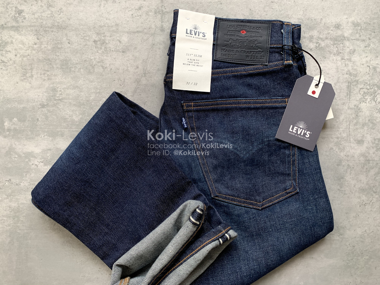 LMC Lot 511 ริมน้ำเงิน Made in Japan