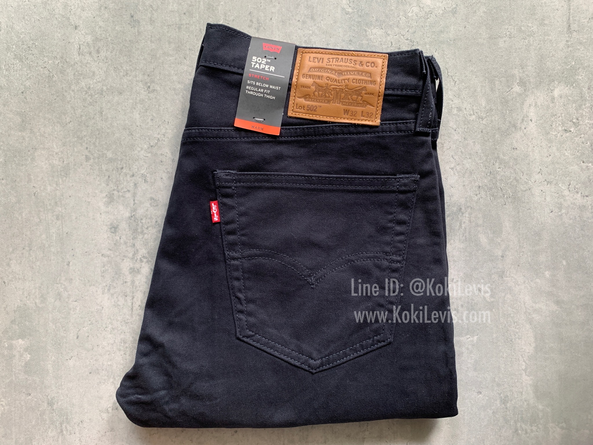 502 มิดไน้ท์ LEVI'S Premium