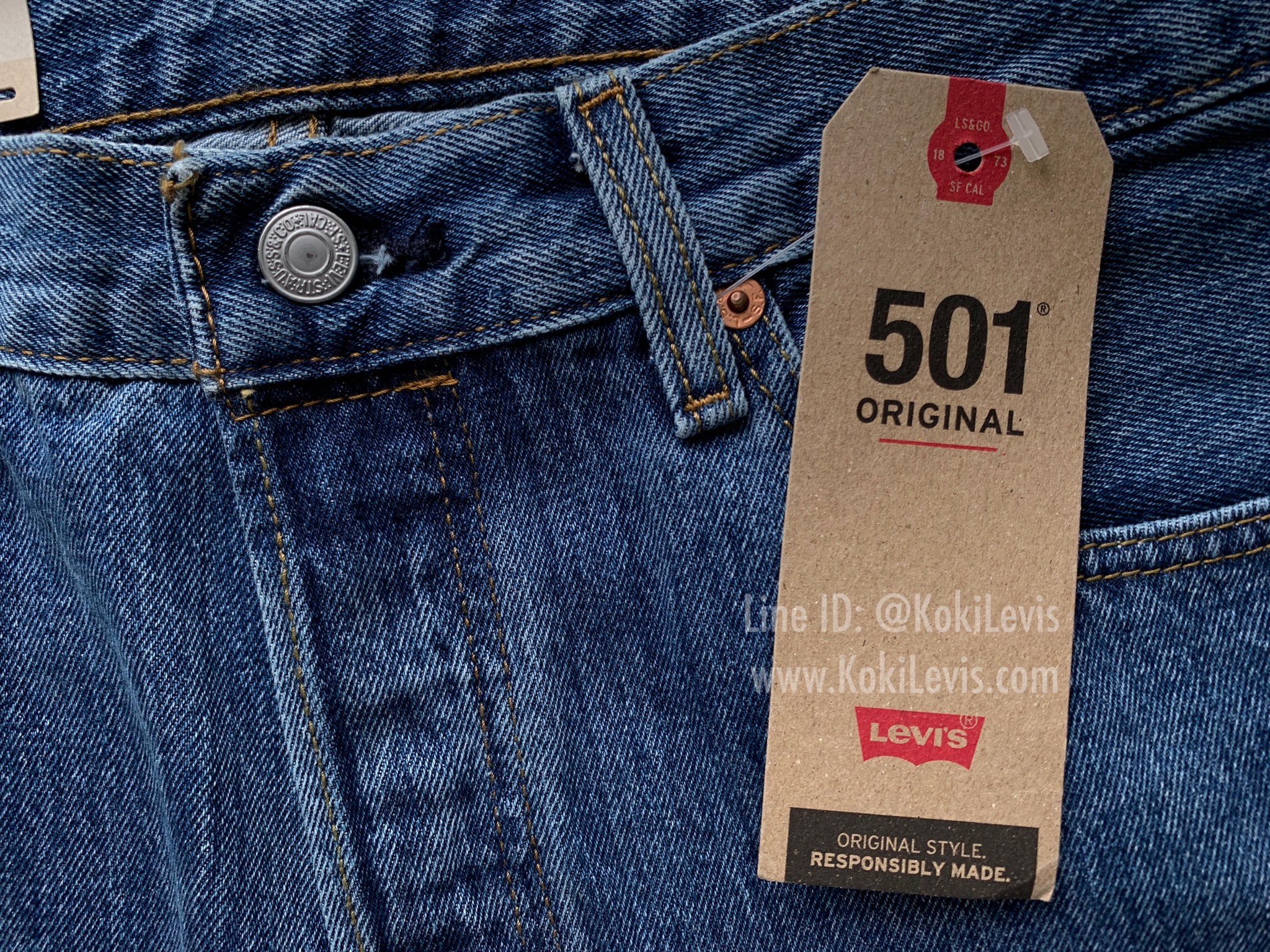 501 Original บลูยีนส์ 0193