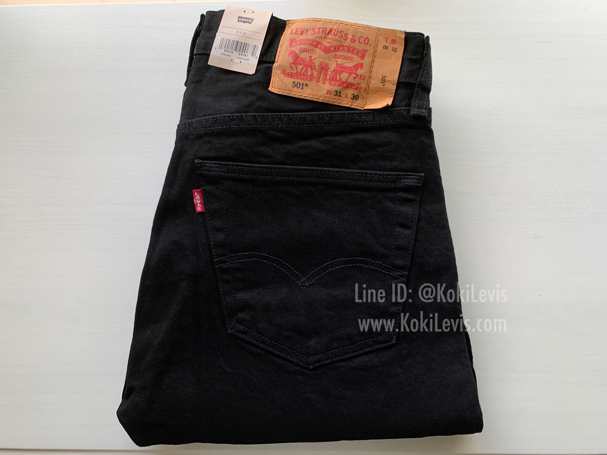 501 SuperBlack ผ้ายืด