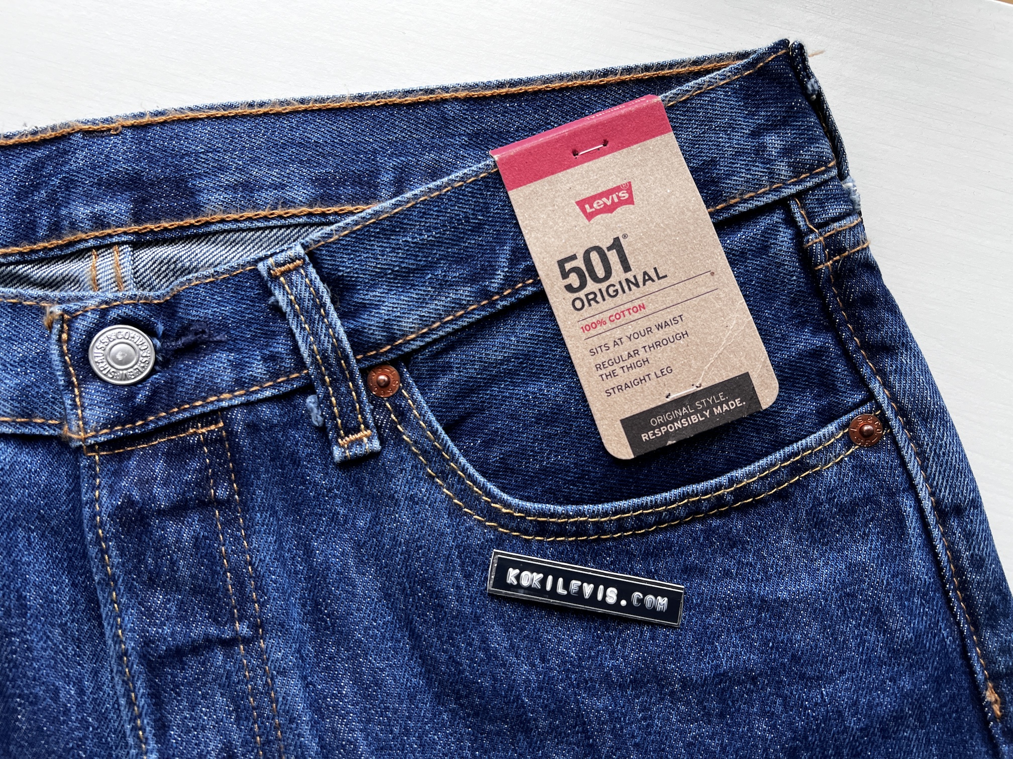 501 Original บลูยีนส์ 0194
