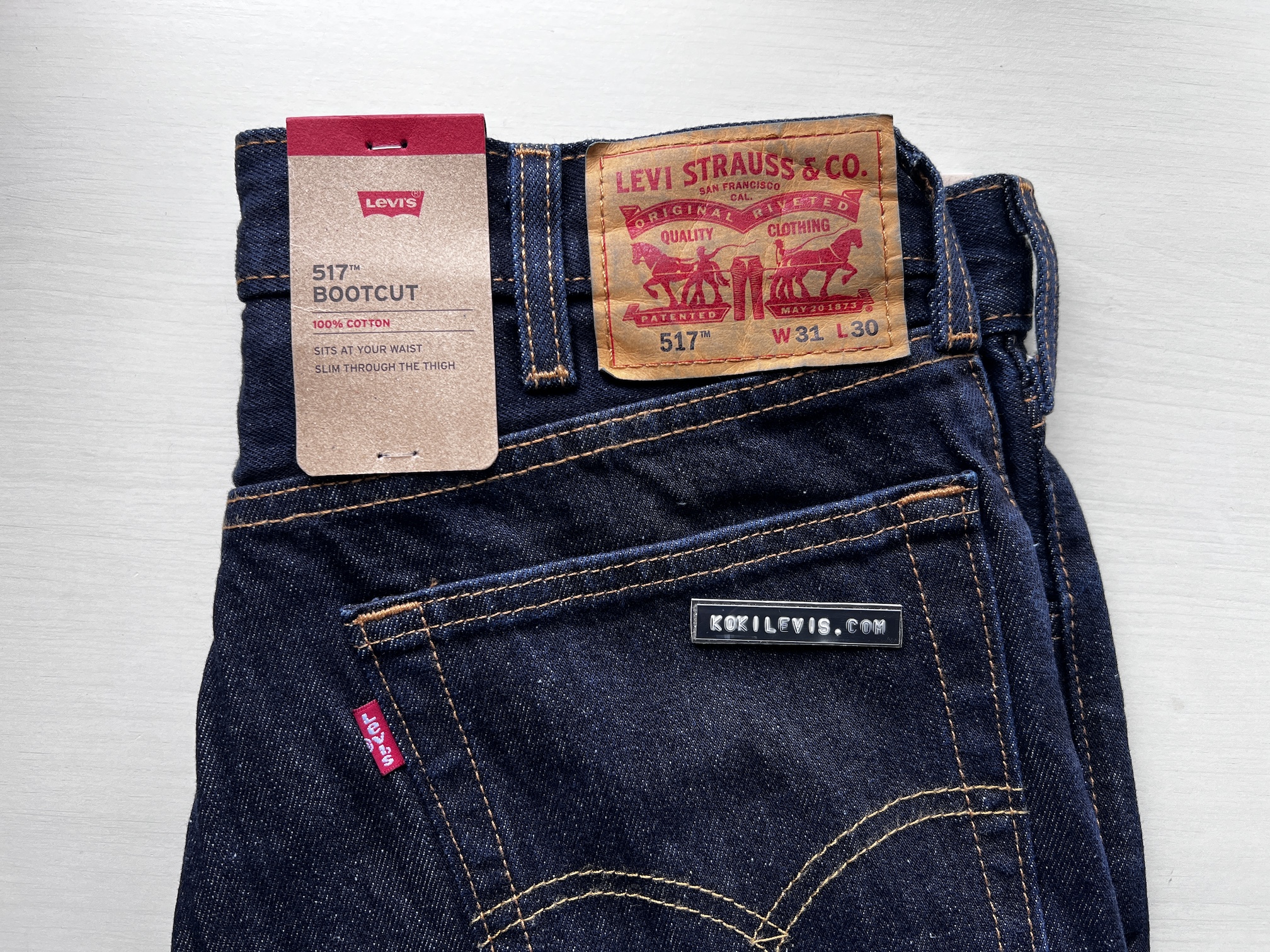 517 Boot Cut Rinse