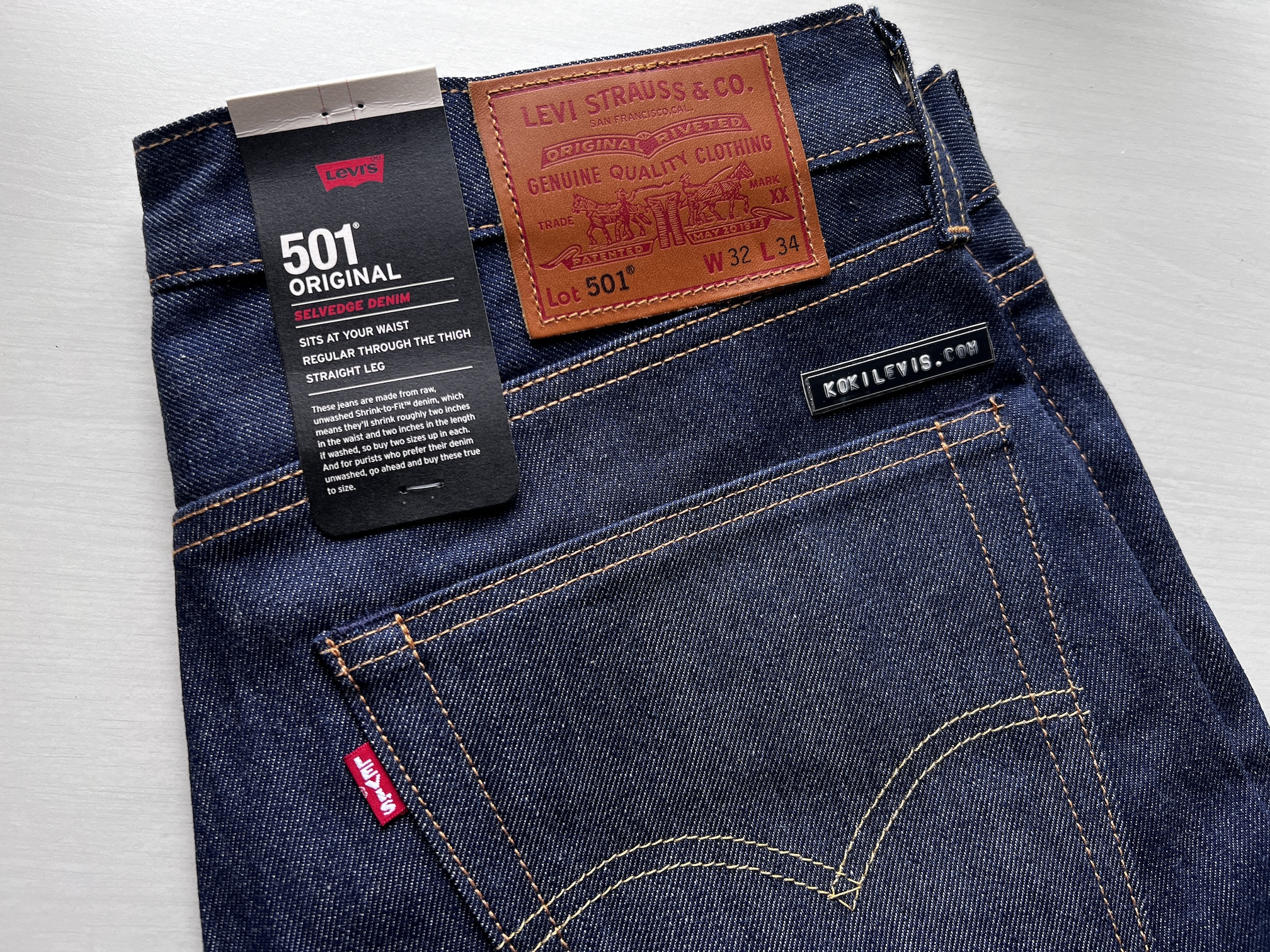 LEVI'S Lot 501 รุ่นฉลอง 152 ปี
