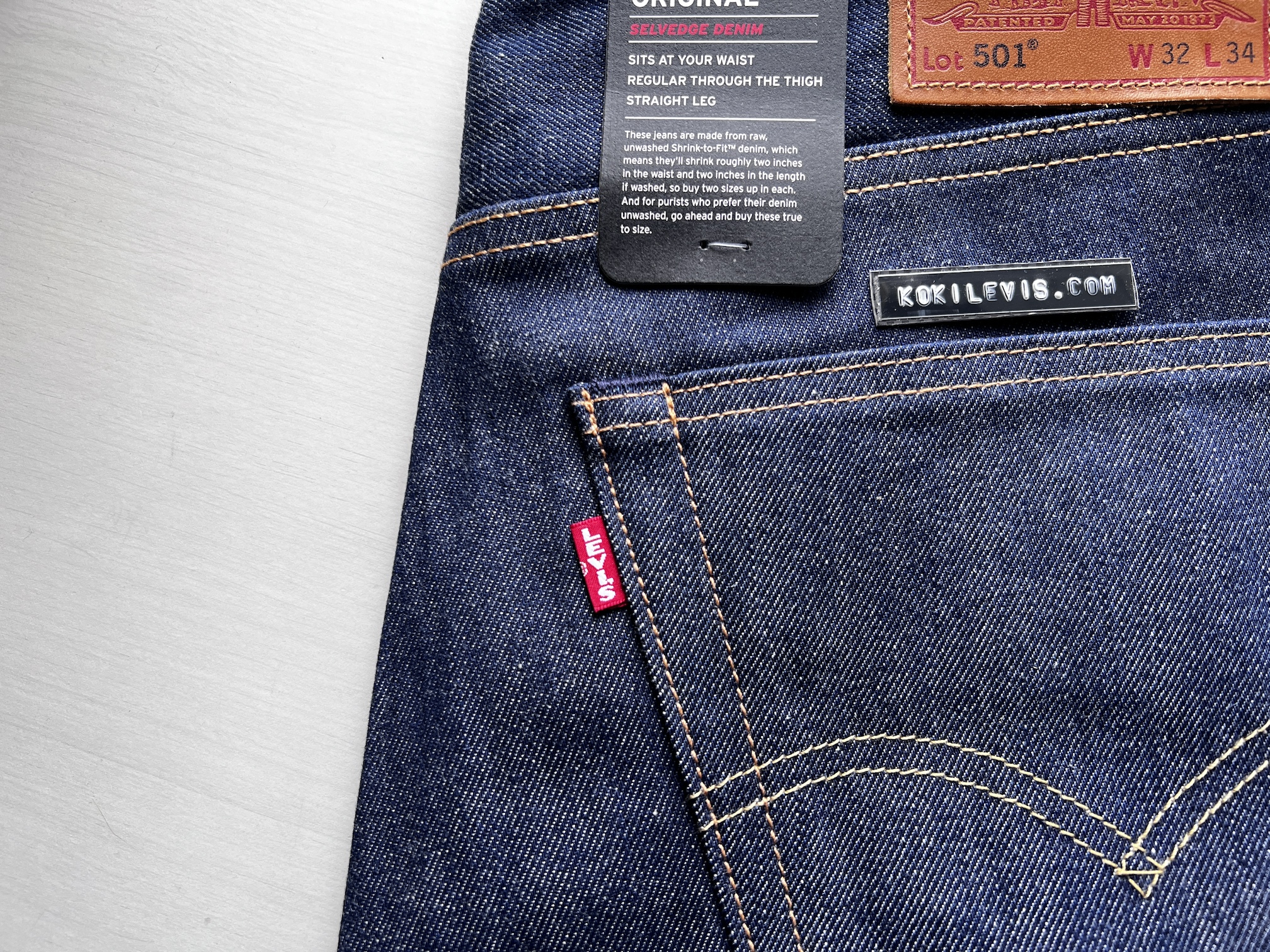 LEVI'S Lot 501 รุ่นฉลอง 152 ปี