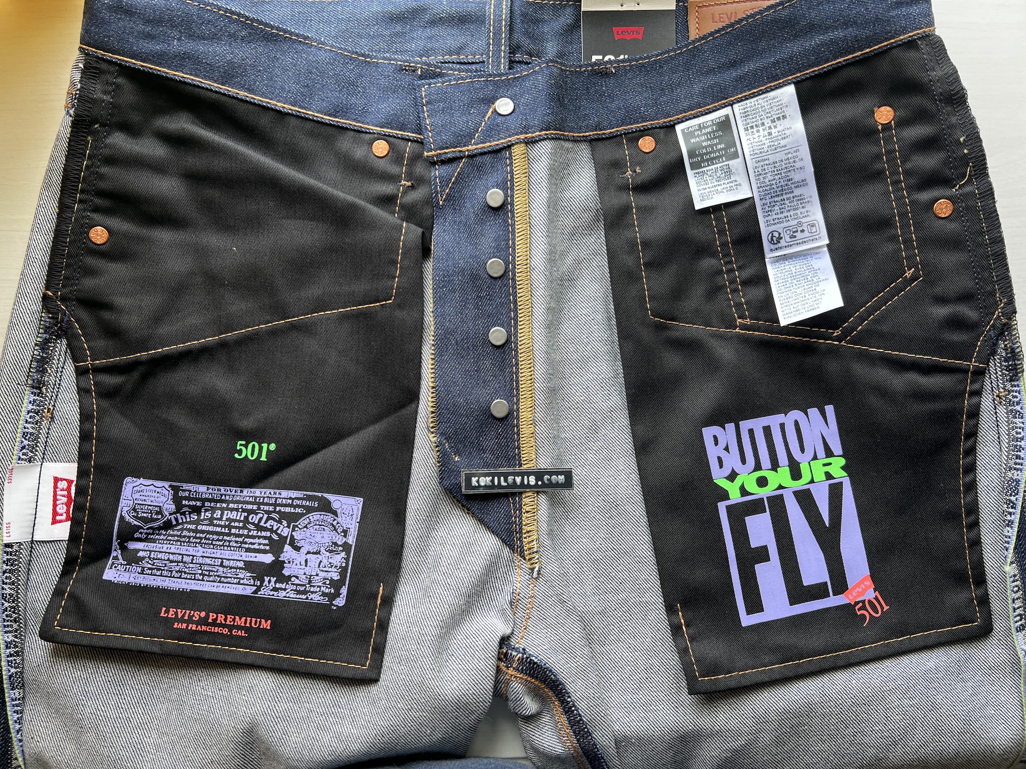 LEVI'S Lot 501 รุ่นฉลอง 152 ปี