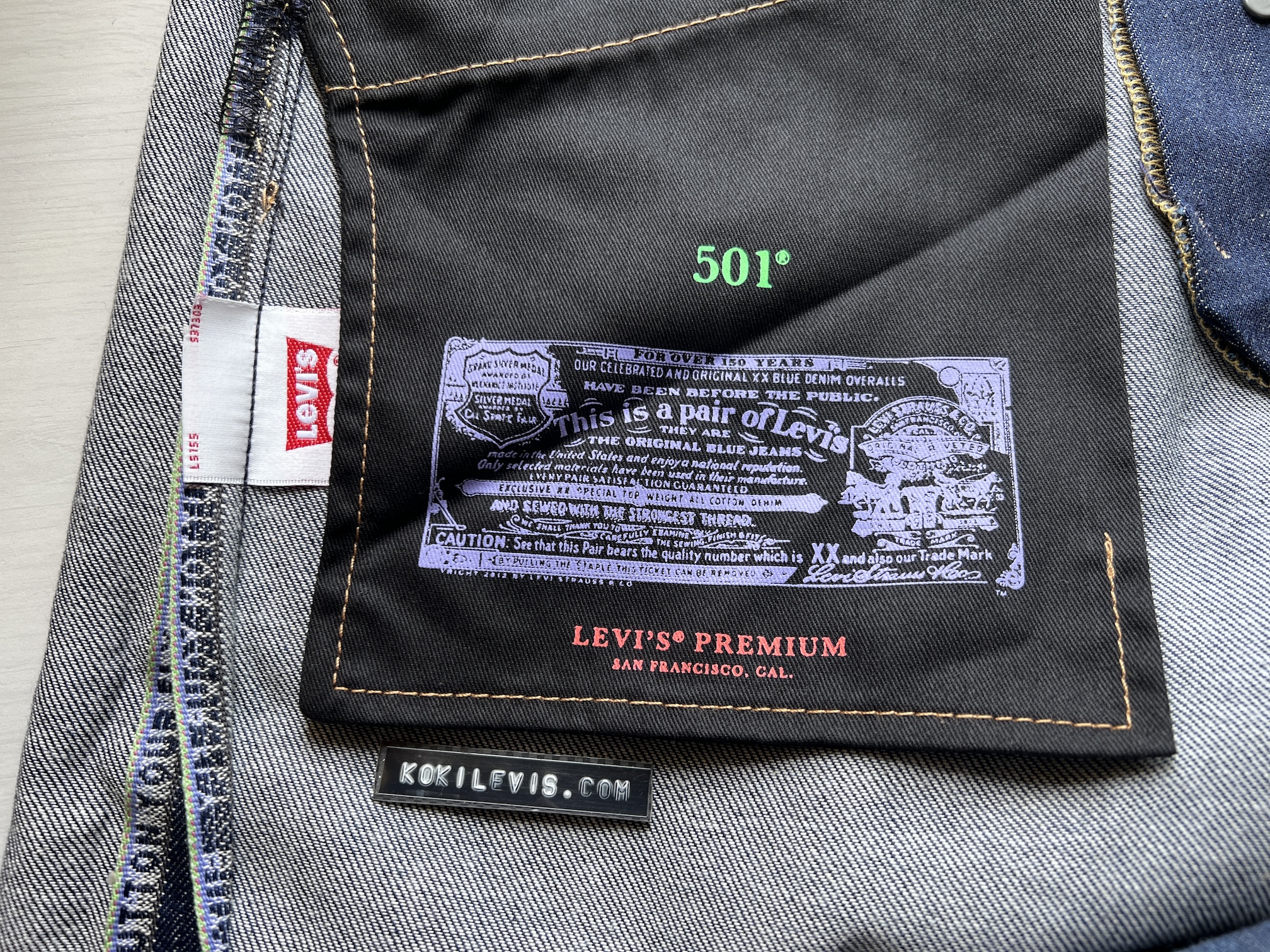 LEVI'S Lot 501 รุ่นฉลอง 152 ปี