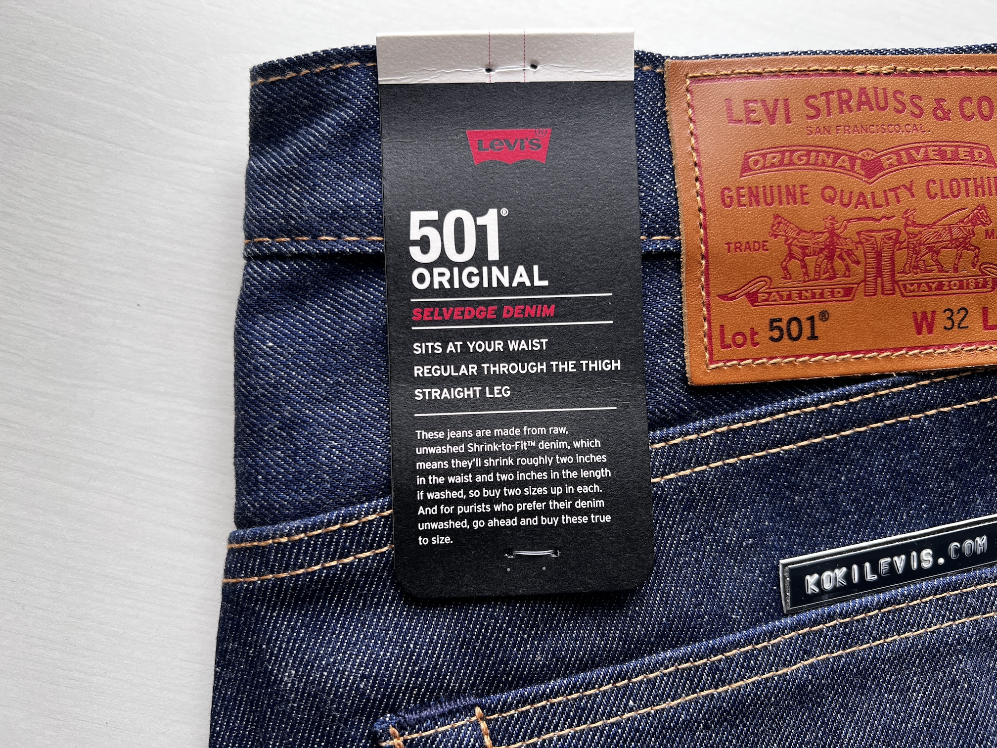 LEVI'S Lot 501 รุ่นฉลอง 152 ปี
