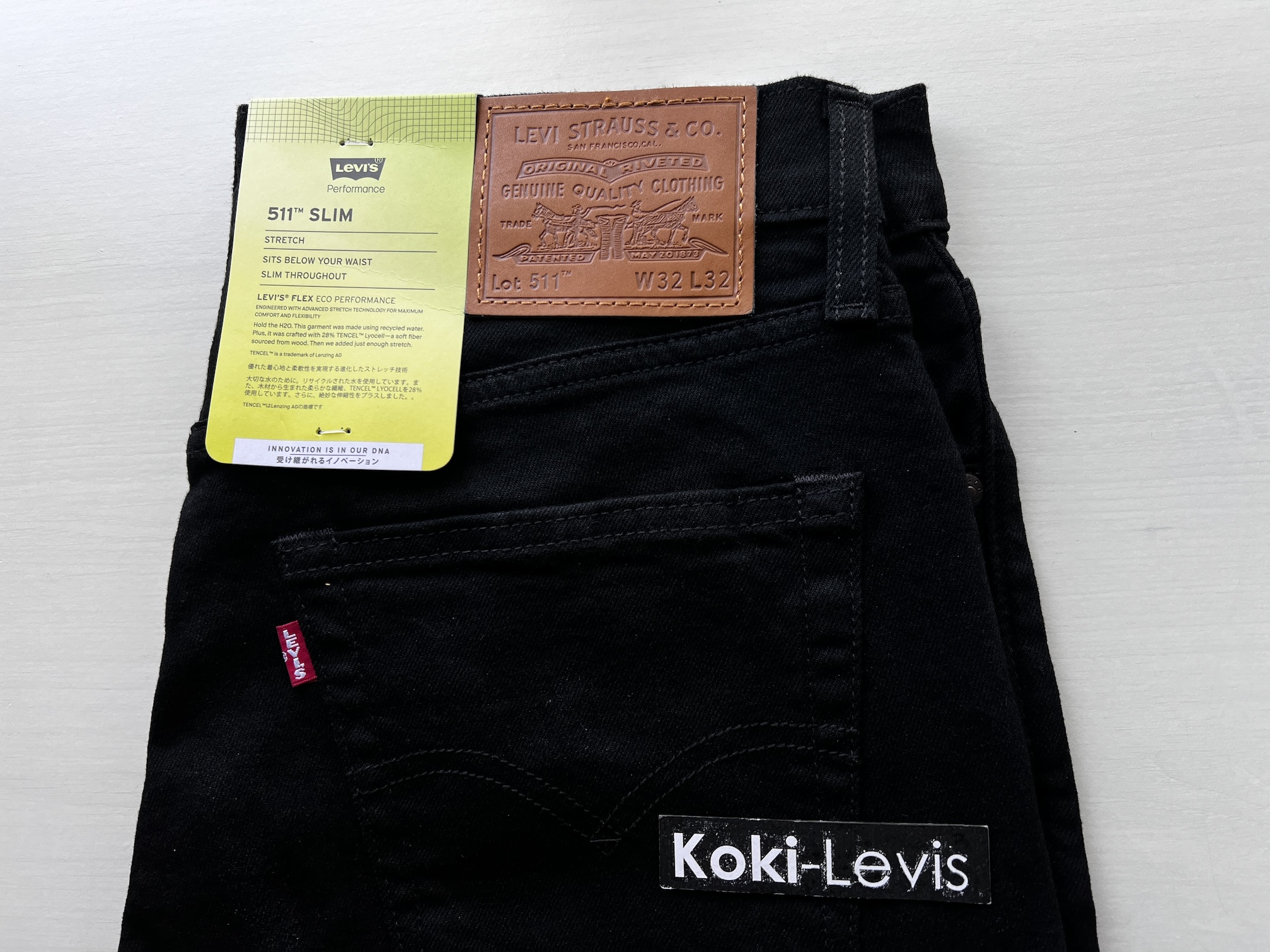 511 Slim Stretch Black