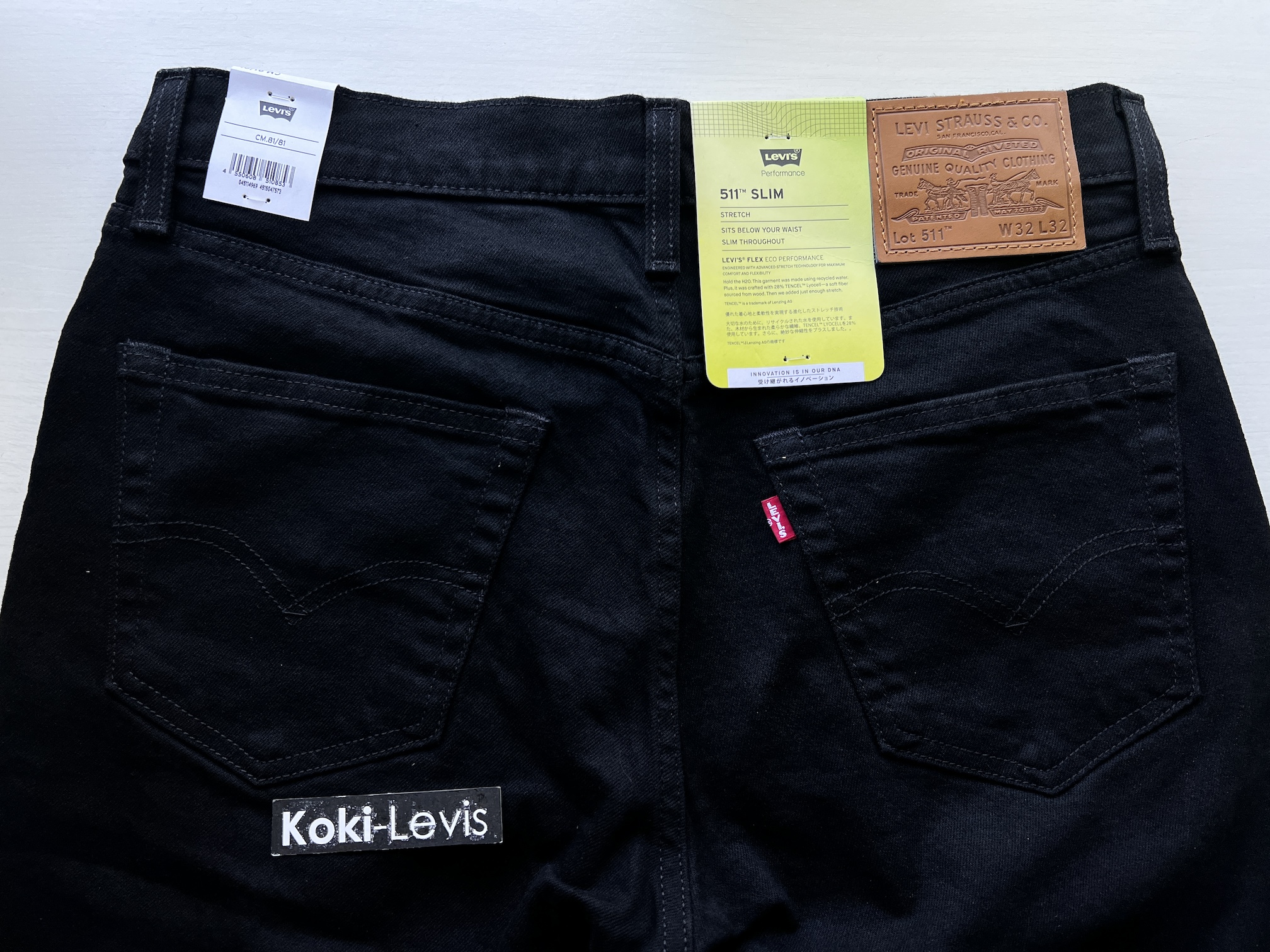 511 Slim Stretch Black