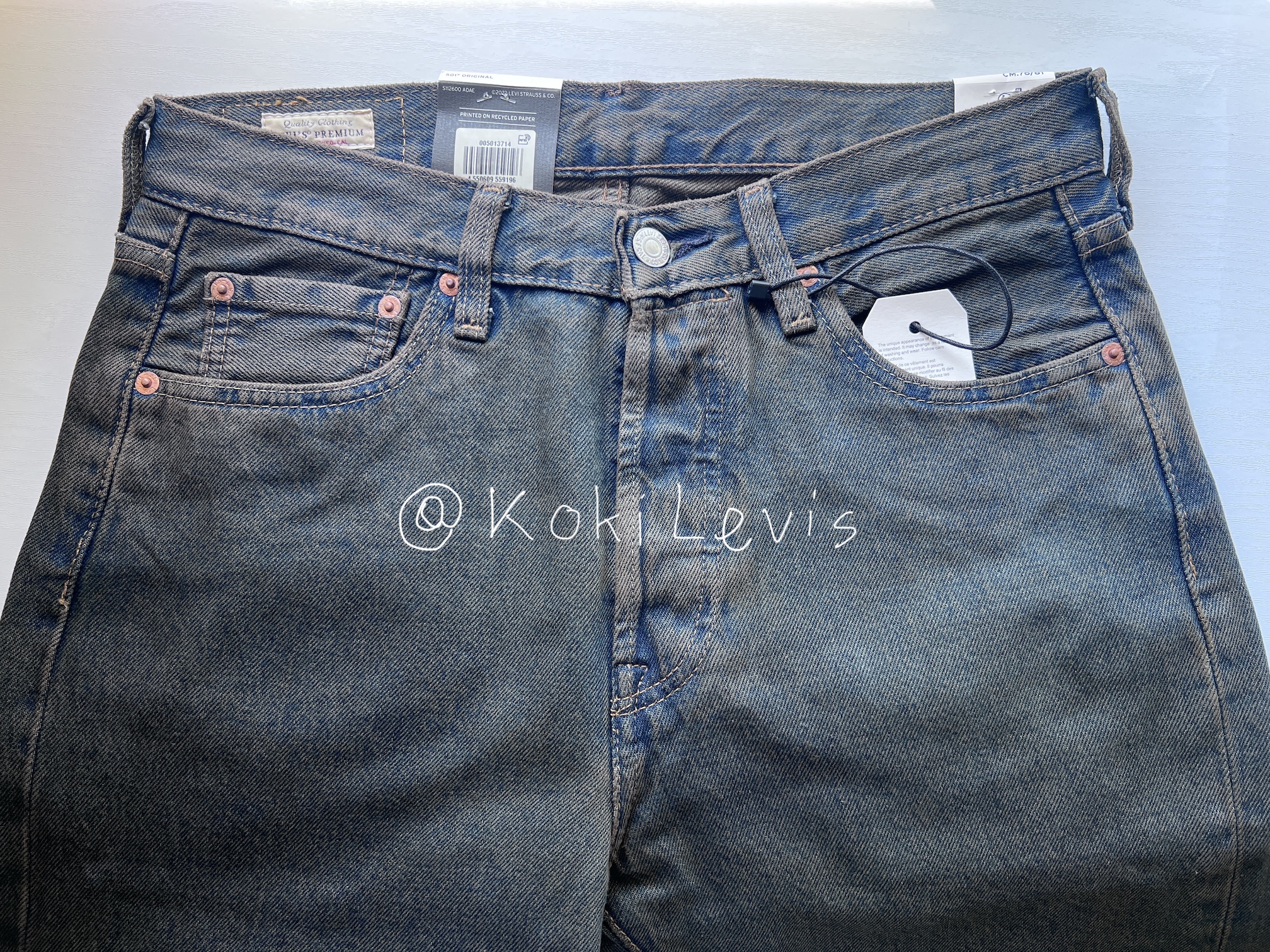 LEVI'S Lot 501 Original