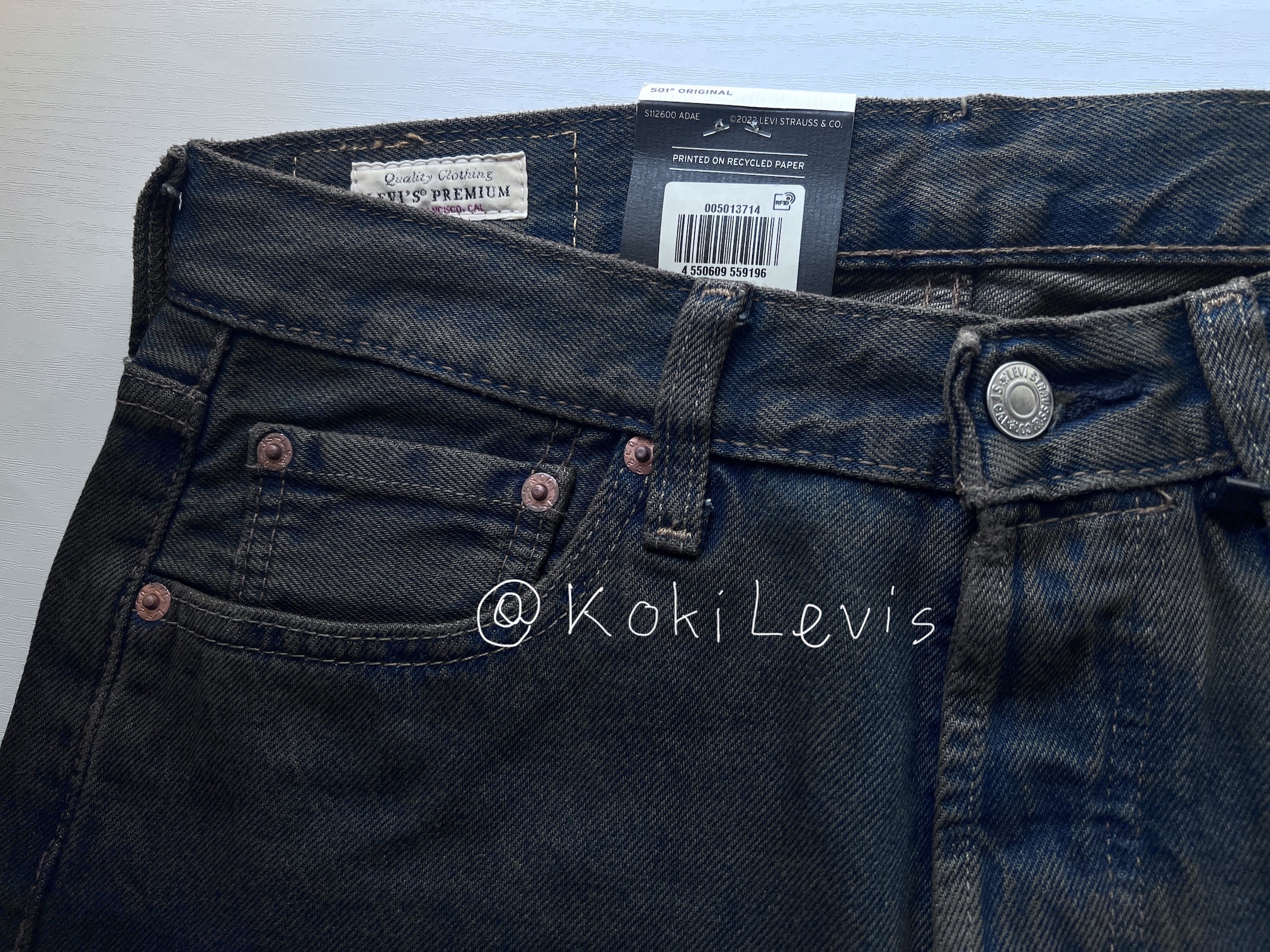 LEVI'S Lot 501 Original