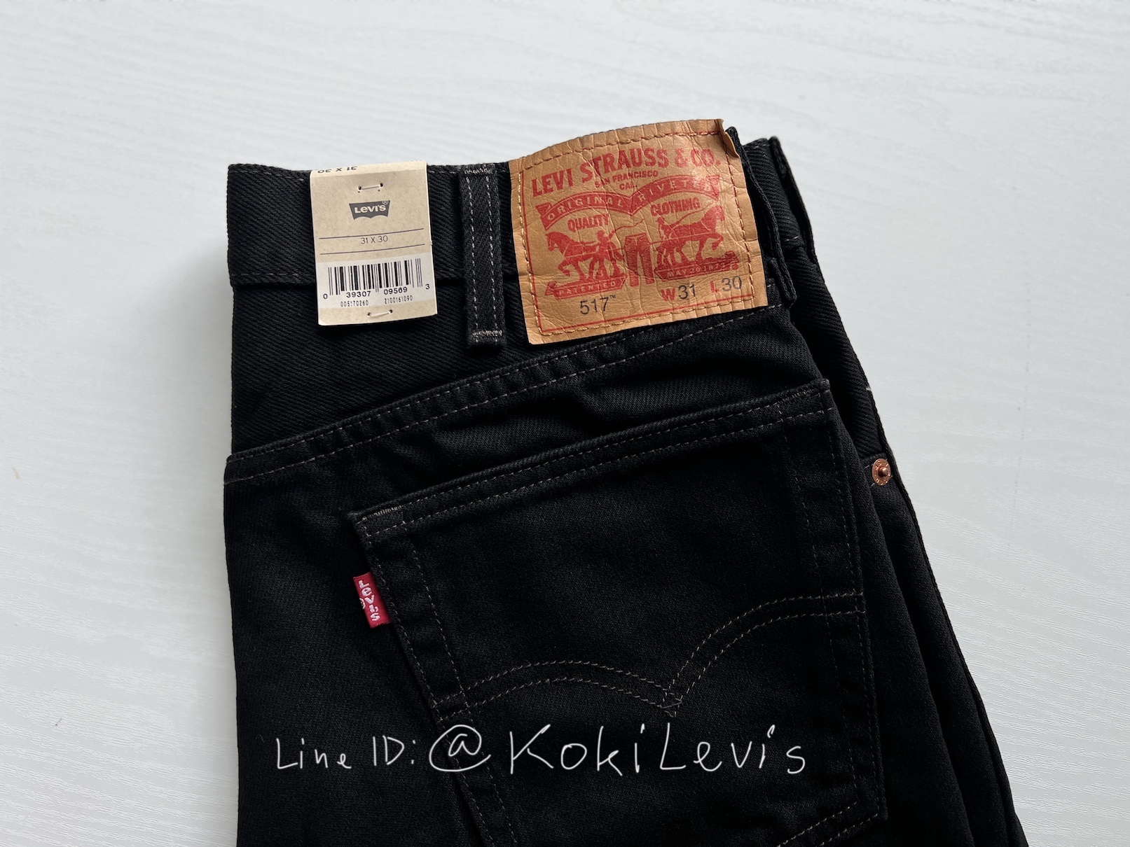 Levi's 517 Boot Cut SuperBlack