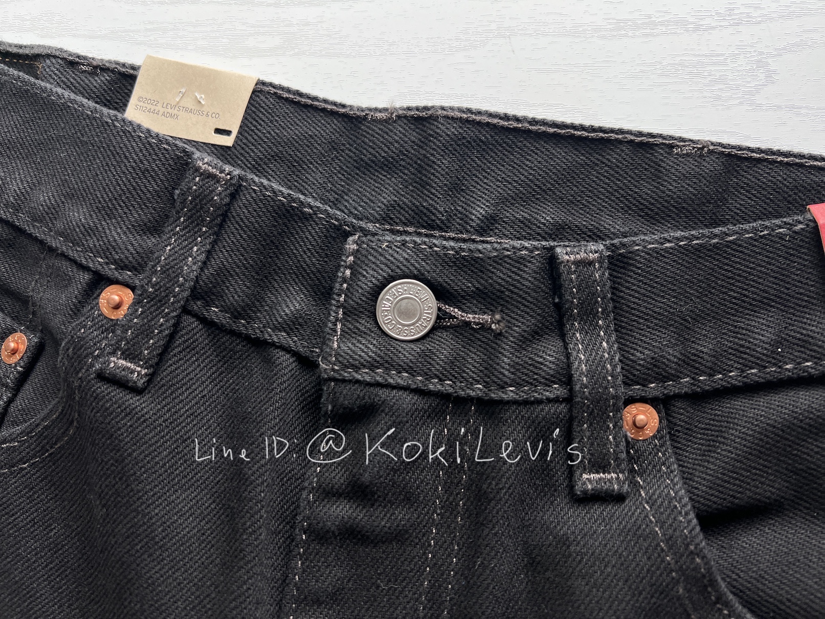 Levi's 517 Boot Cut SuperBlack