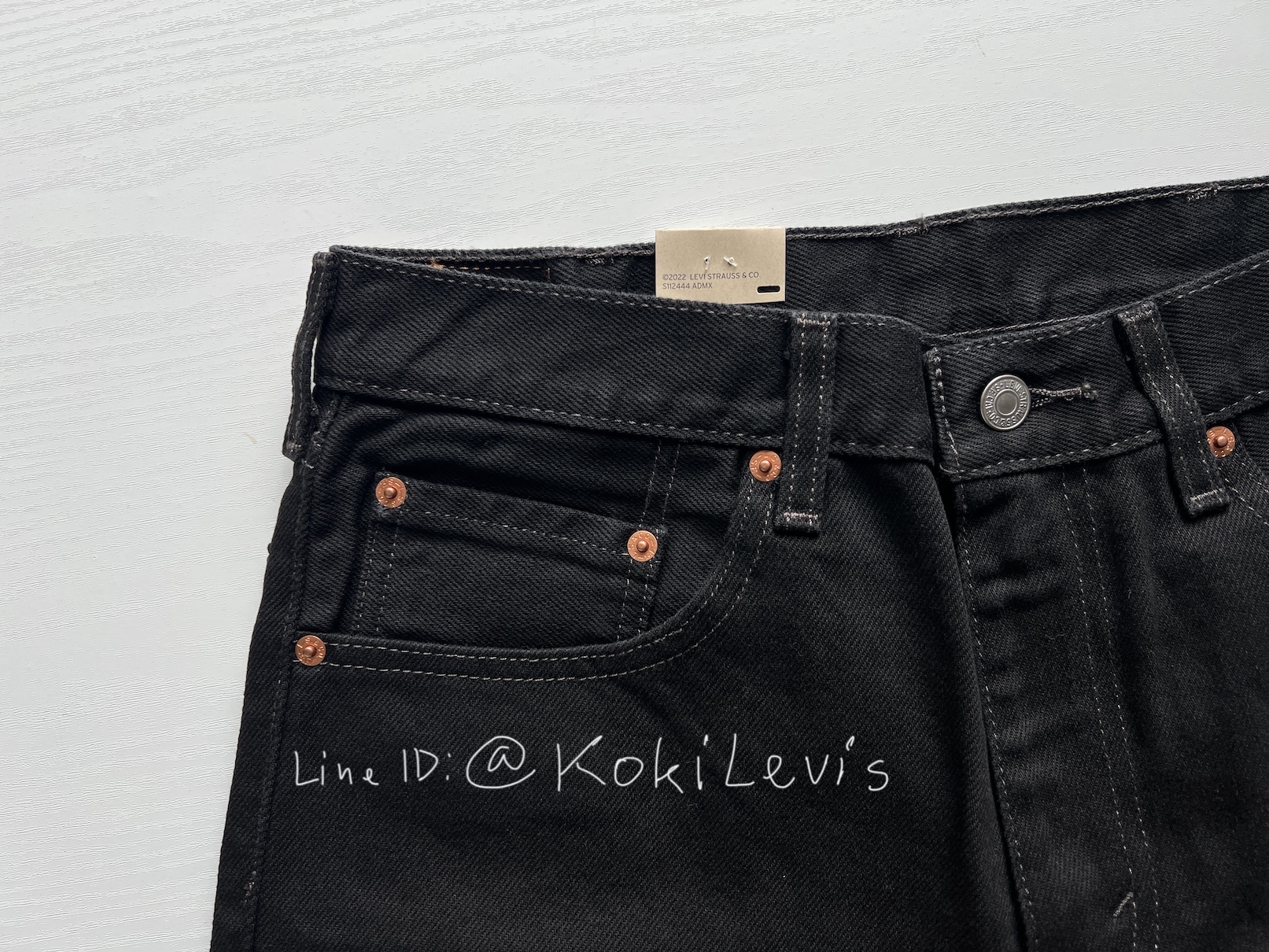 Levi's 517 Boot Cut SuperBlack