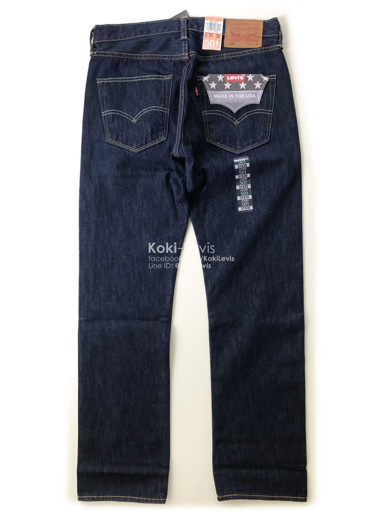 501 Rinse - Made in USA - White Oak