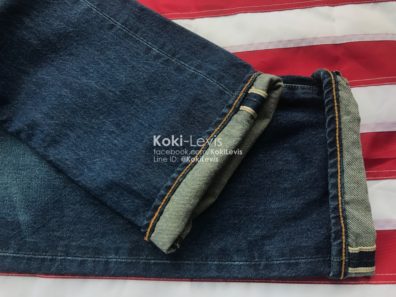 501 ริมแดง Made in USA - White Oak