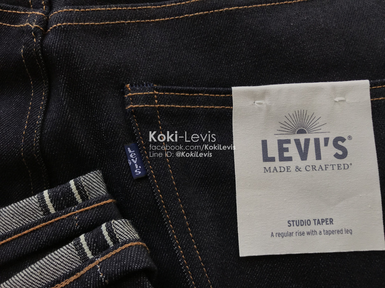 LMC Studio Taper ผ้าริม Japan Raw Denim