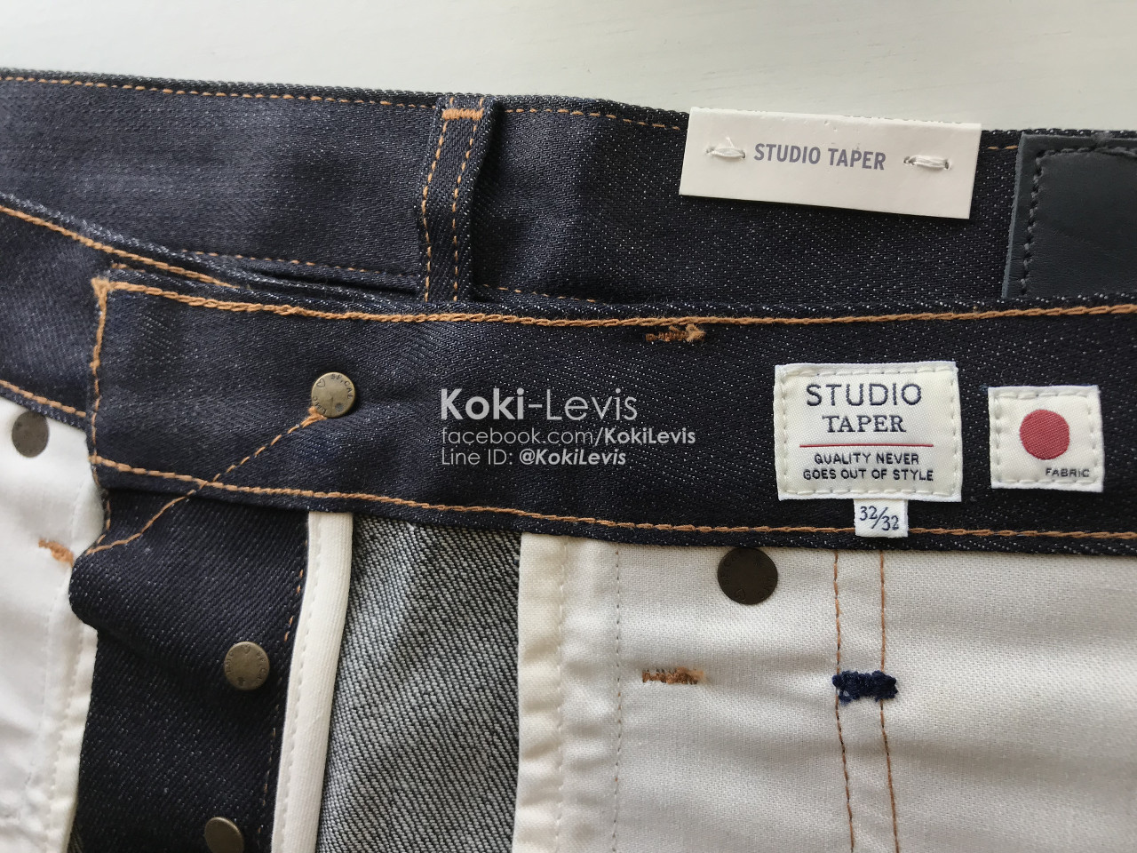 LMC Studio Taper ผ้าริม Japan Raw Denim
