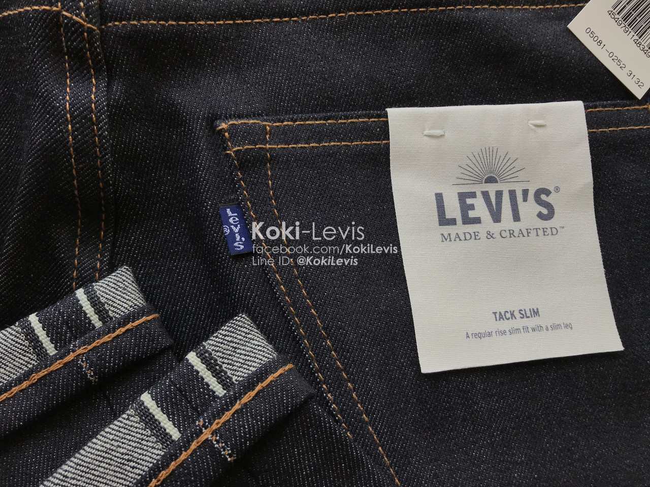 LMC Tack Slim ผ้าริม Japan Raw Denim