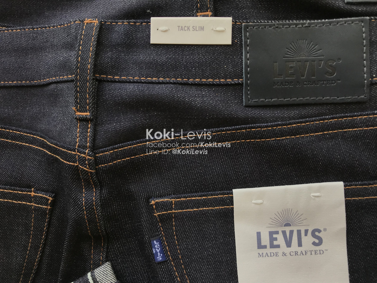 LMC Tack Slim ผ้าริม Japan Raw Denim