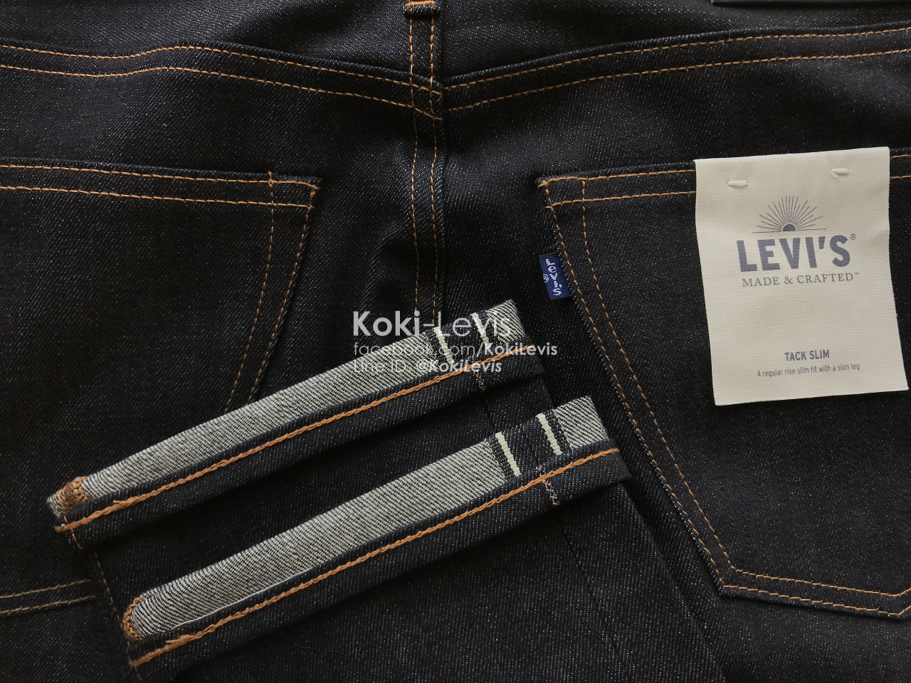 LMC Tack Slim ผ้าริม Japan Raw Denim