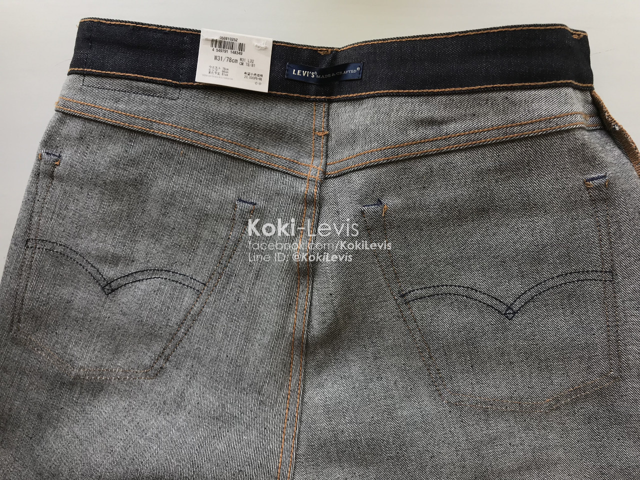 LMC Tack Slim ผ้าริม Japan Raw Denim
