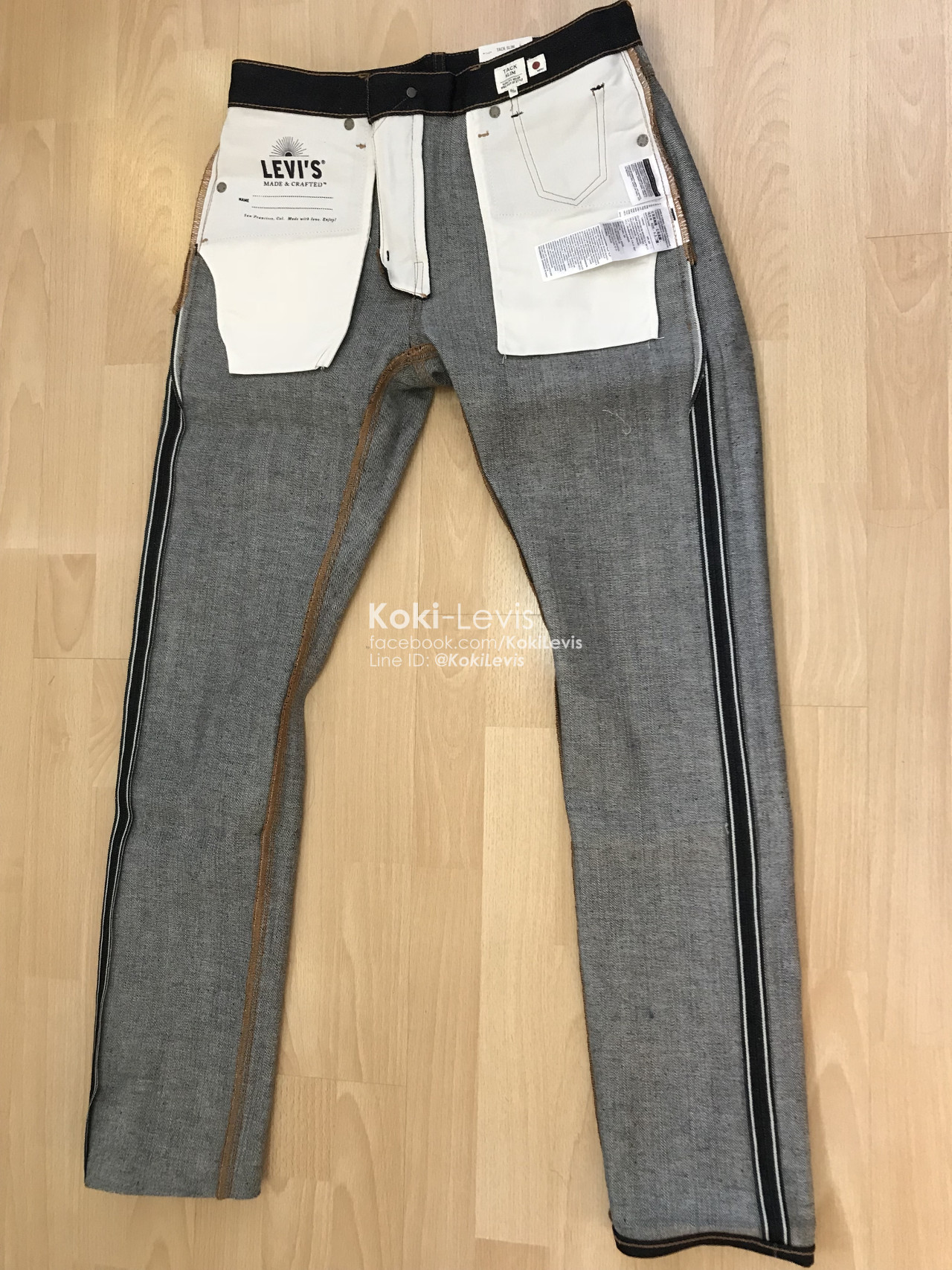 LMC Tack Slim ผ้าริม Japan Raw Denim