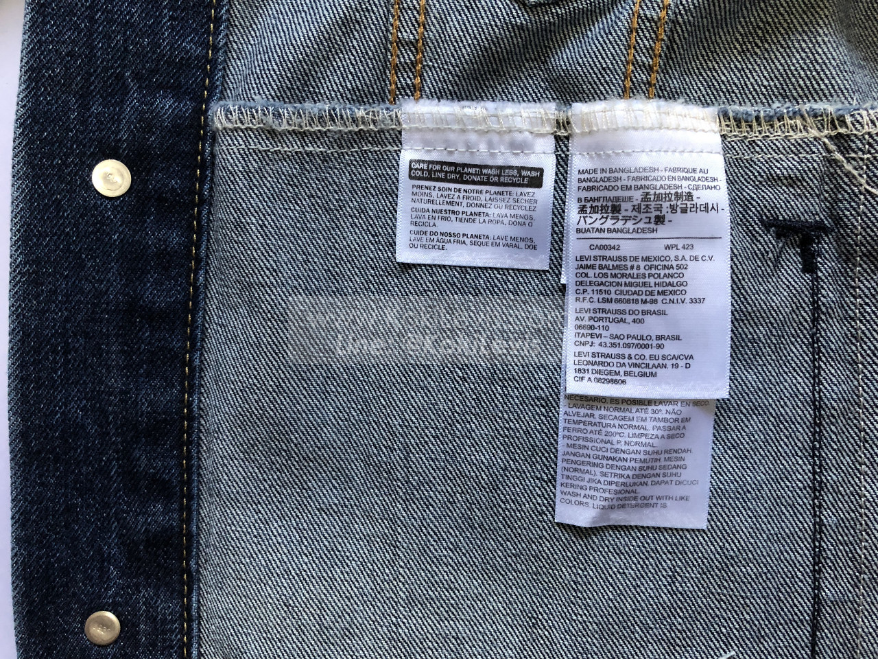 แจ๊คเก็ตยีนส์ลีวายส์ - Levi's Trucker Jacket