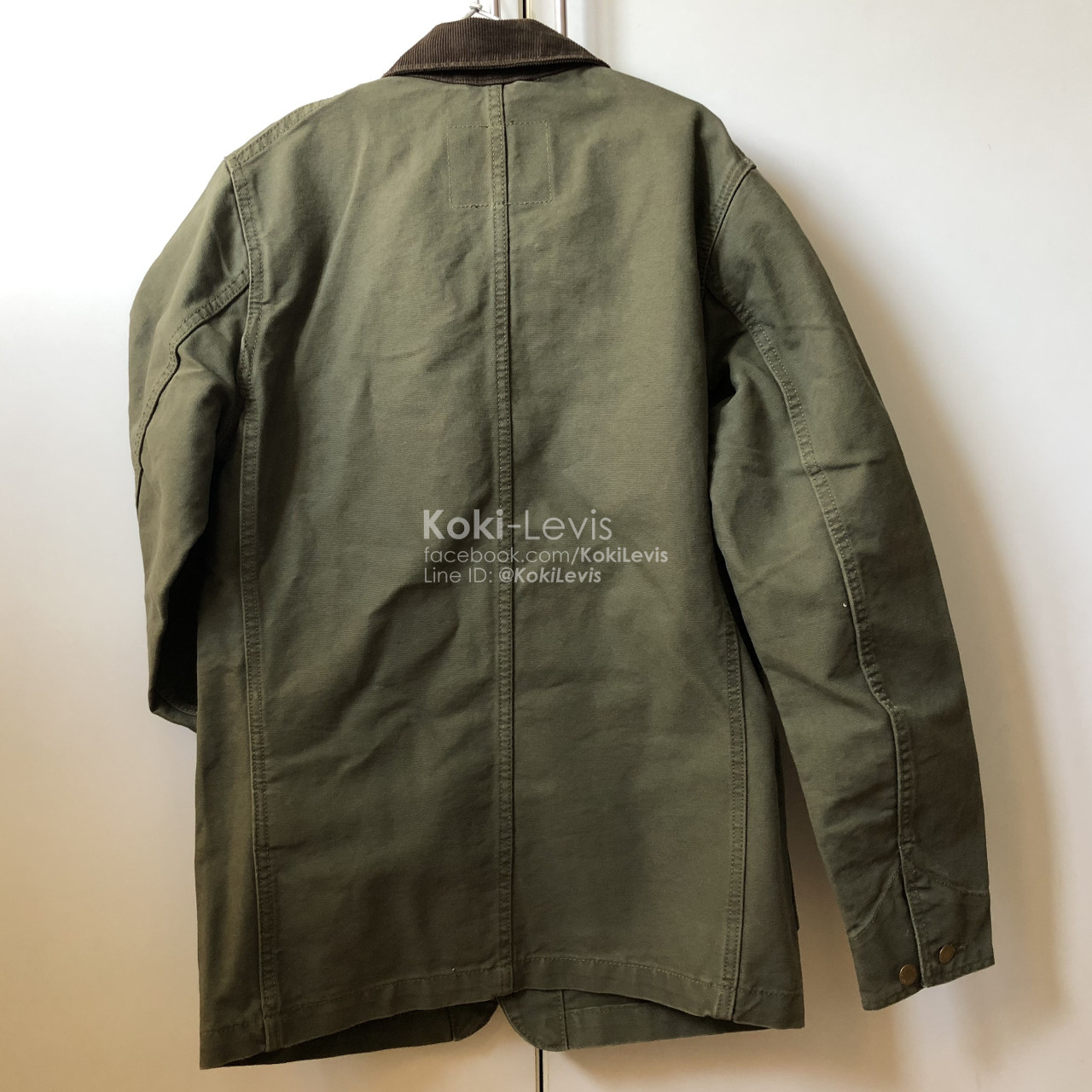 เสื้อโค้ท Levi's Engineer Coat สี Olive (ทหารราบ)