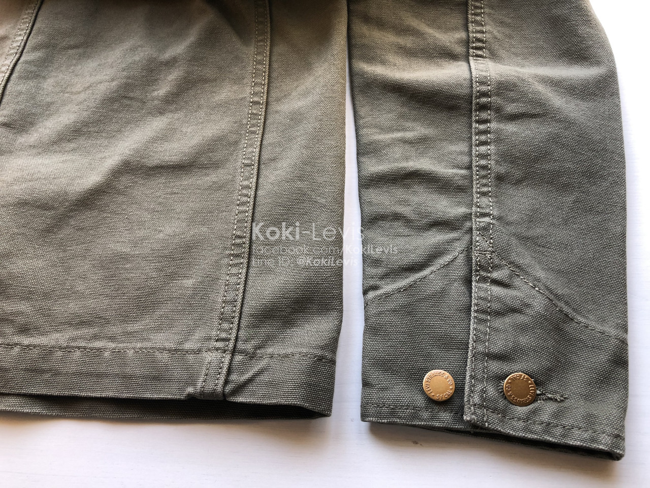 เสื้อโค้ท Levi's Engineer Coat สี Olive (ทหารราบ)