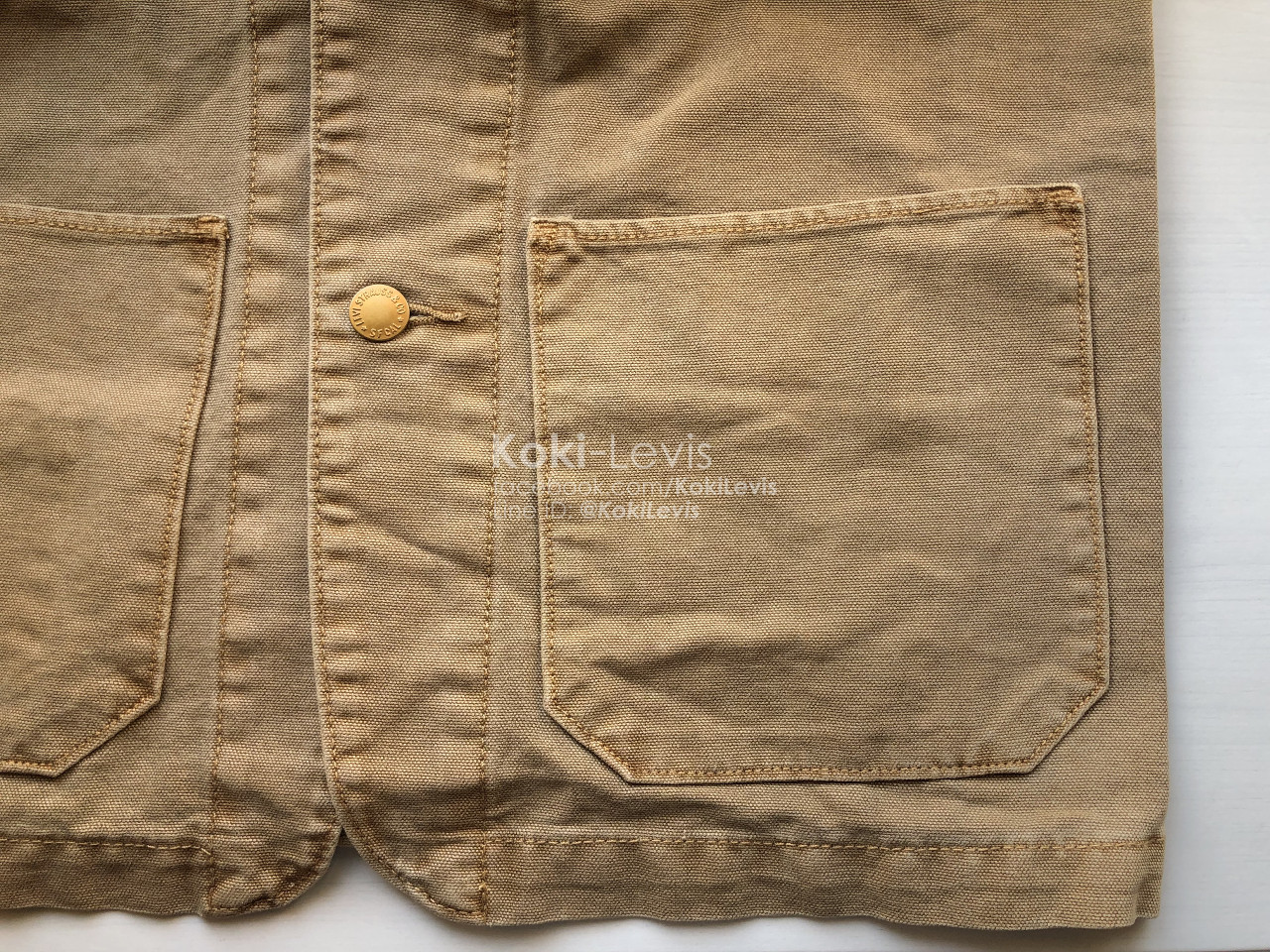 เสื้อโค้ท Levi's Engineer Coat สีกากี