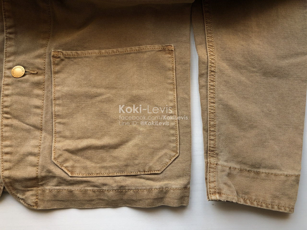 เสื้อโค้ท Levi's Engineer Coat สีกากี