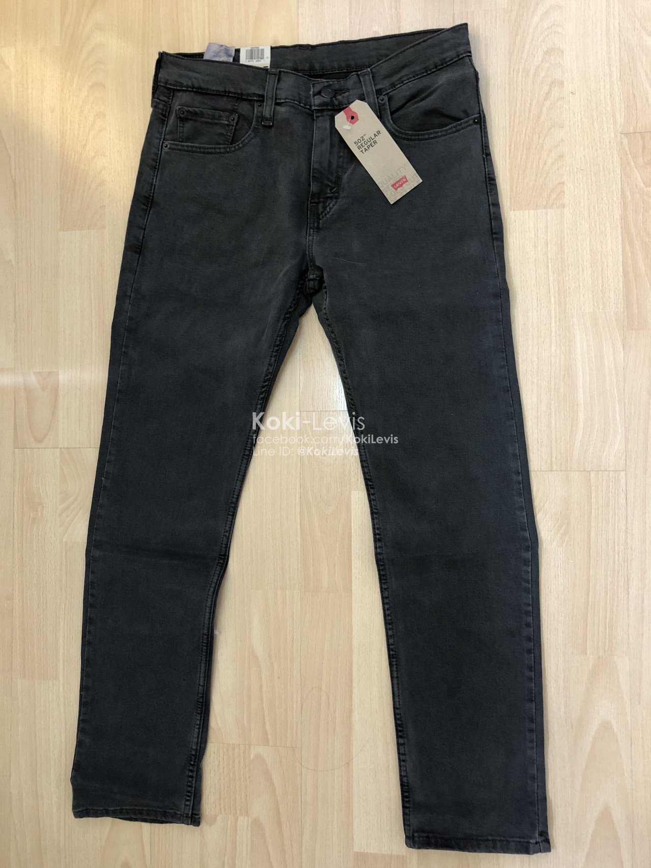502 Regular Taper สีเทา