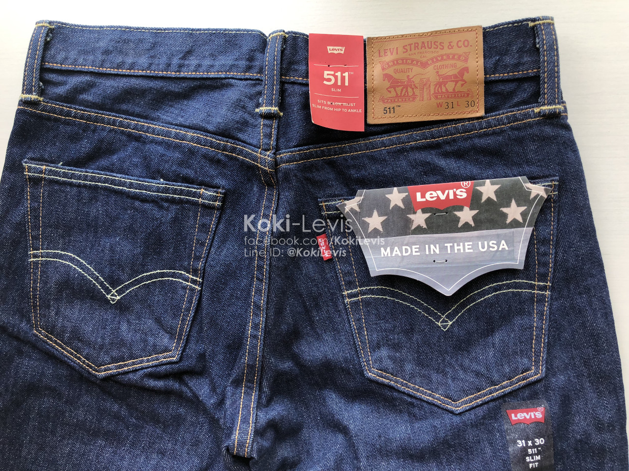 511 Rinse - Made in USA - White Oak