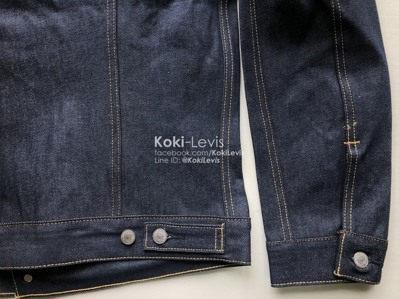 แจ๊คเก็ตยีนส์ลีวายส์ ผ้าดิบ - Levi's Trucker Jacket