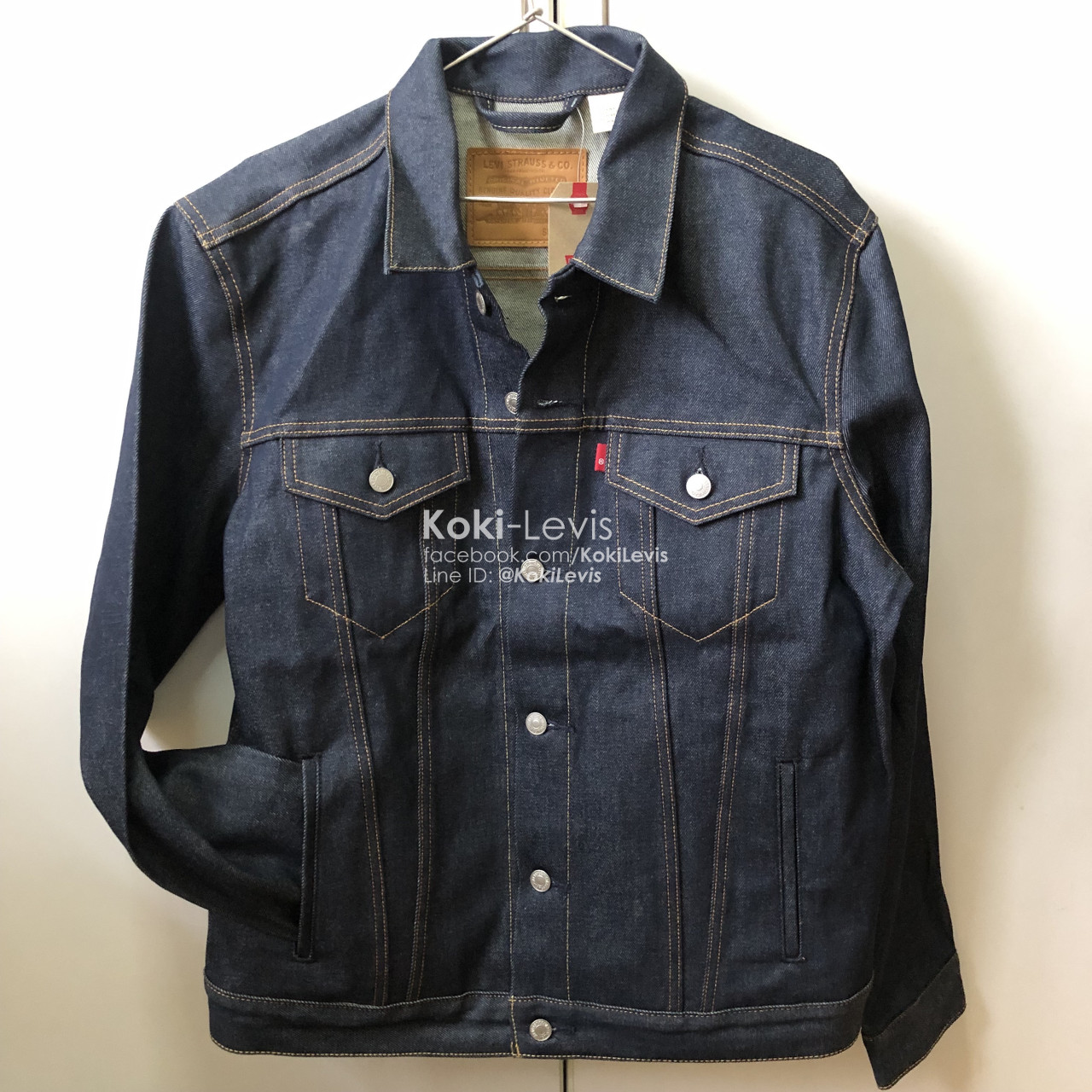 แจ๊คเก็ตยีนส์ลีวายส์ ผ้าดิบ - Levi's Trucker Jacket