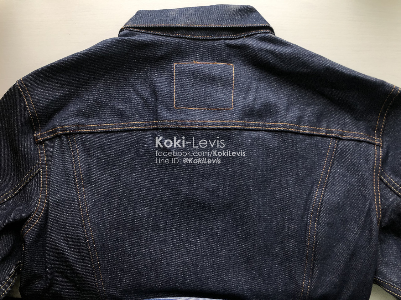 แจ๊คเก็ตยีนส์ลีวายส์ ผ้าดิบ - Levi's Trucker Jacket