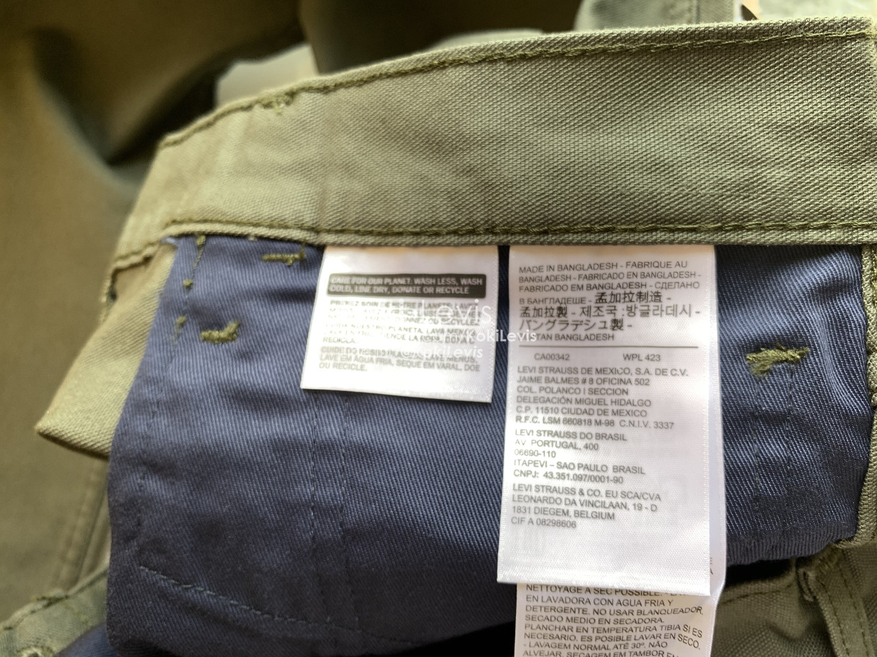 505 Workwear ทรงกระบอก