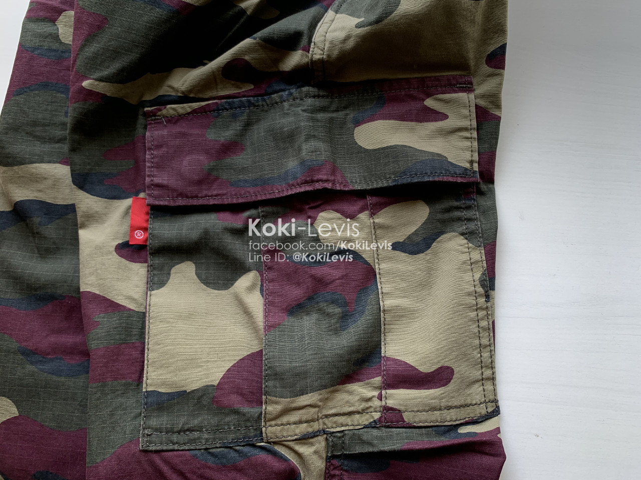 กางเกงลายพราง Levi's Cargo Pants