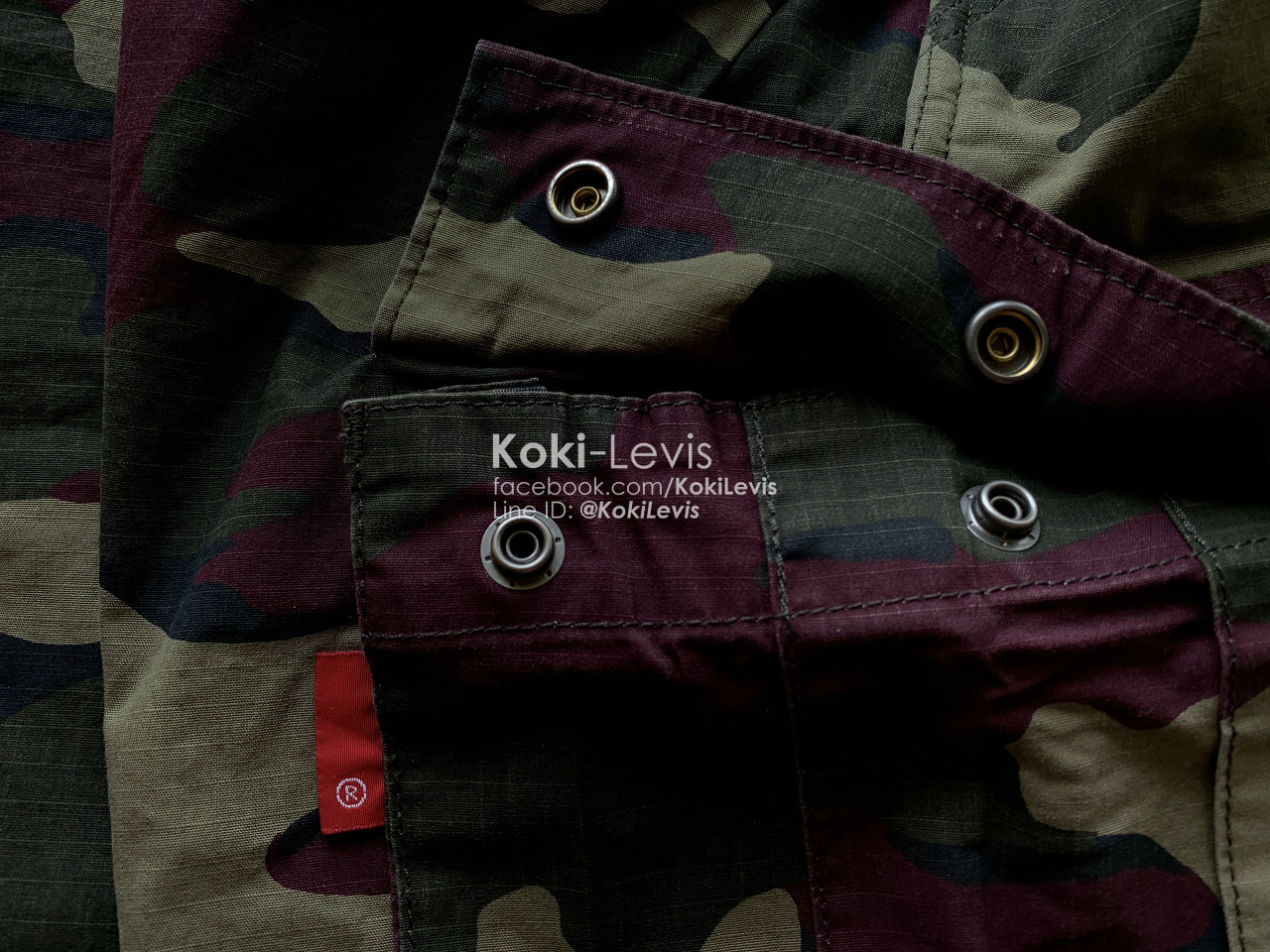 กางเกงลายพราง Levi's Cargo Pants