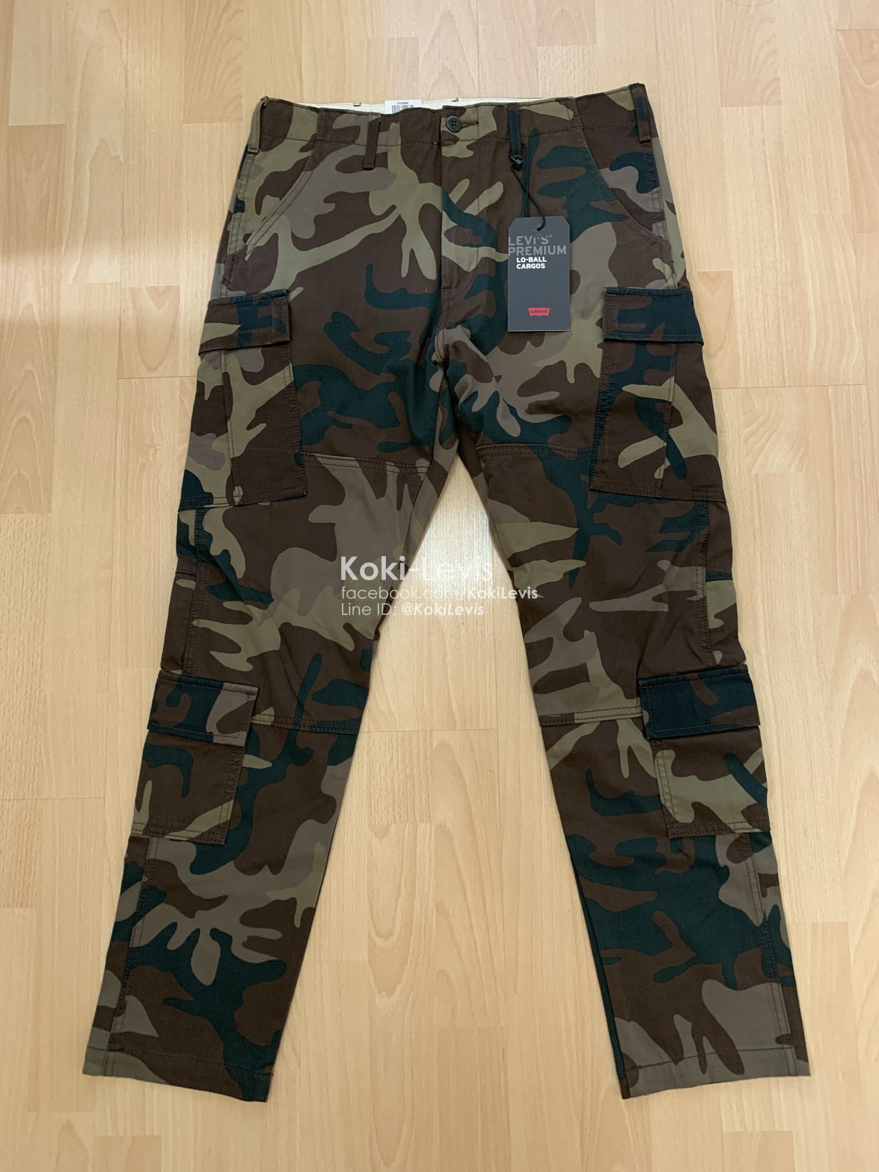 กางเกงลายพราง Levi's Cargo Pants