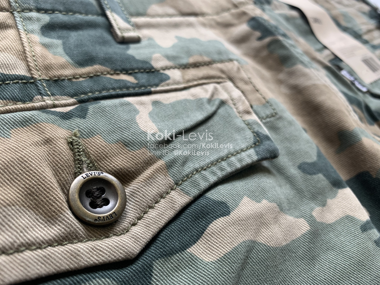 กางเกงลายพราง Levi's Cargo Pants